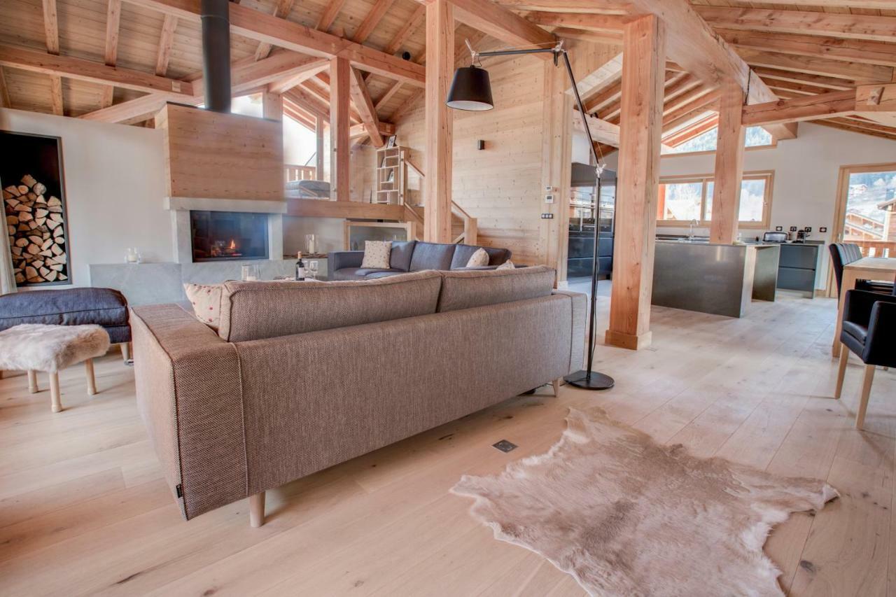 Les Roches Noires Villa Morzine Exteriör bild