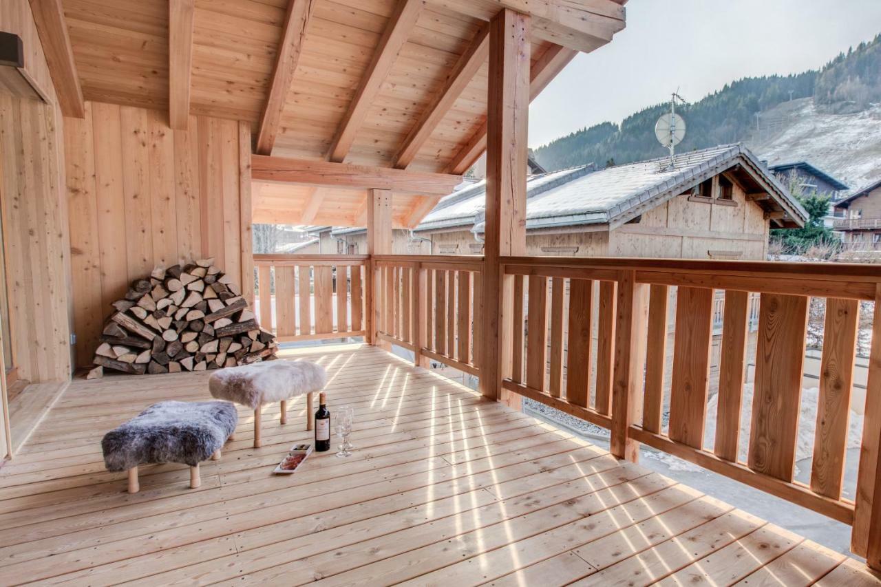 Les Roches Noires Villa Morzine Exteriör bild